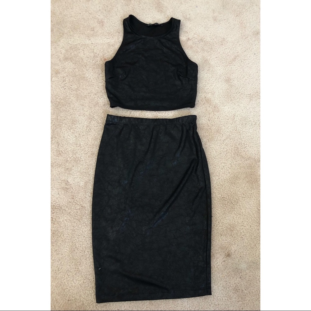 Cute Nightclub Black Two Piece